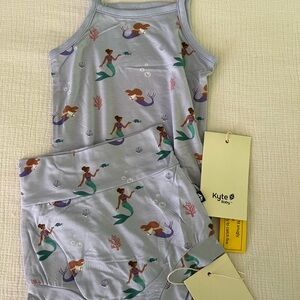 Kyte Baby mermaid onesie & bummies
